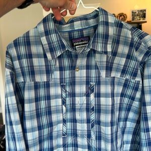Patagonia Mens LS Sun Stretch Shirt Size L